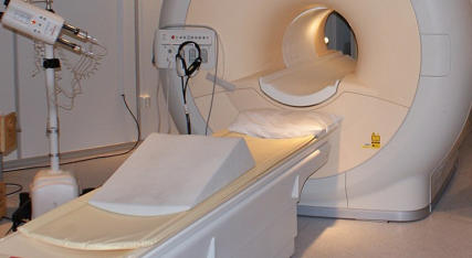 Photo of MRI machine